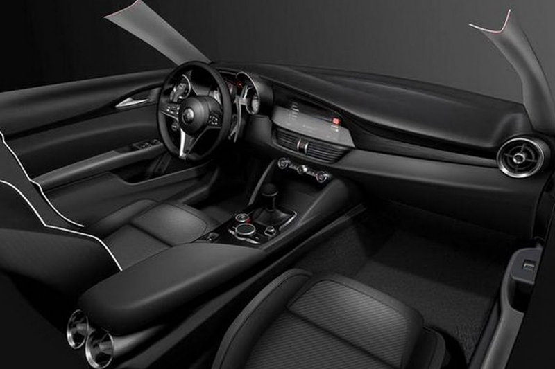 Illustration for article titled More Alfa Romeo Giulia picture leaks